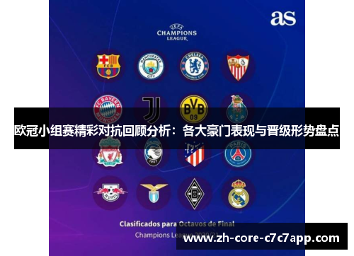 欧冠小组赛精彩对抗回顾分析：各大豪门表现与晋级形势盘点